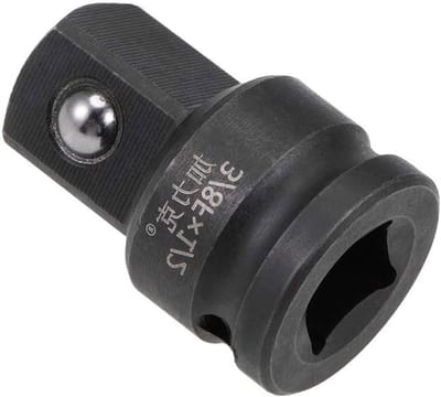 3/8" naar 1/2" Impact Socket Adapter voor Slagmoersleutels, Koppelmoersleutels en Boormachines van CR-MO Staal