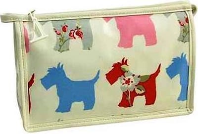 Vagabond-Toilettas-Holdall " Scottie " 4242-afmeting 24 x 7 x 15 cm.