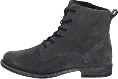 Josef Seibel - SIENNA 95 - Hoge sneakersVeterlaarzenDames veterschoenenDames sneakersHalf-hoge schoenen - Kleur: Grijs - Maat: 38