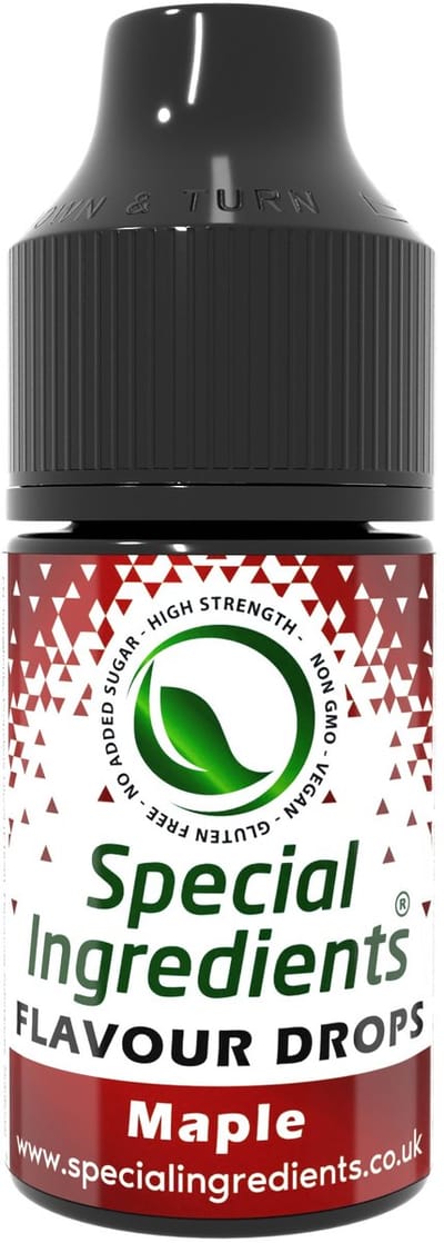 Ahorn (Maple Siroop) Smaak Druppels - 500 ml - Smaakdruppels - Flavour Drops - Moderne Gastronomie - Moleculair Koken - Hersluitbare Pot - Recycled Plastic