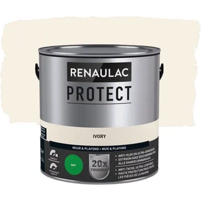 Renaulac Protect Muurverf - Mat - Ivory - 2,5l