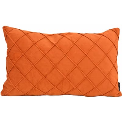 NOVÉE Velvet cross terracotta | 30 x 50 cm | kussenhoes | velvet/polyester