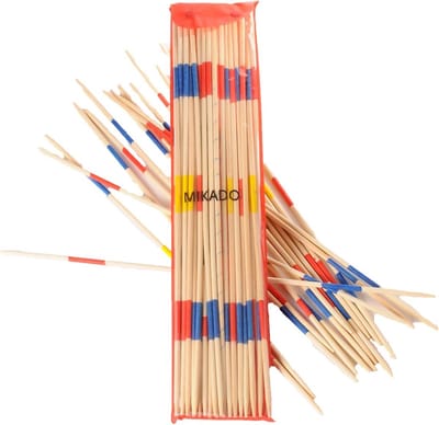 Spel - Mikado - In netje - 41dlg.