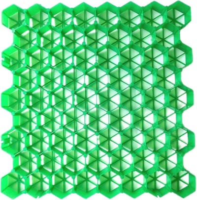 Grind Stabilisator Grille - Oprit Mat - Bodem Versterken - Anti-Migratie Bodem - 8 Stuks - Zwart