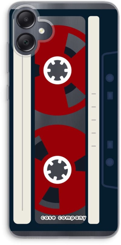 Case Company® - Hoesje geschikt voor Samsung Galaxy A05 hoesje - Here's your tape - Soft Cover Telefoonhoesje - Bescherming aan alle Kanten en Schermrand