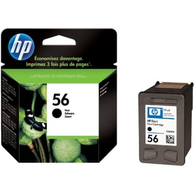 Hp inkjet cartridge no. 56 zwart - 19 ml.
