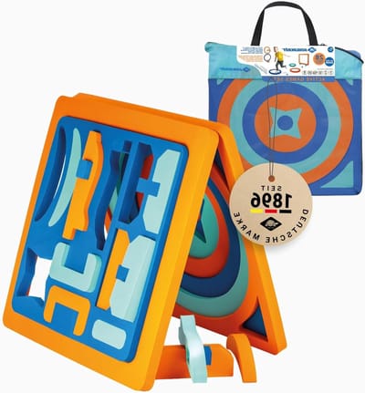 Actieve Spelset Kinderen - Behendigheidsparcours Schuimdelen - Creatief Spel - 28 EVA Elementen - Binnen en Buiten - Meerkleurig