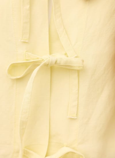 YEST Karinne Tops - Pastel Yellow - maat 46