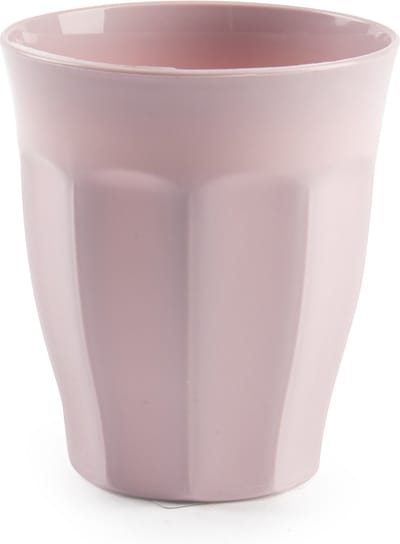 Plasticforte drinkglas - kunststof - roze - 250 ml - drinkglazen