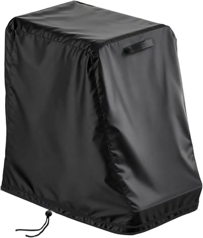 Klapstoelhoes - Stoelhoes Trolley - Stoelen Opbergen - Waterdicht Oxford Stof - 110x544x110 cm - Zwart