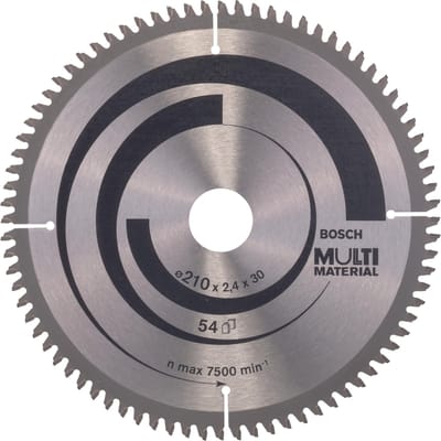 Bosch RUNDSAVKLINGE Ø210X30MM 80T -5GR ALU