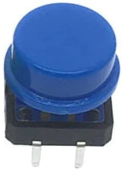 OTRONIC® Drukknopje | moment - puls | 12x12x7 | Blauw