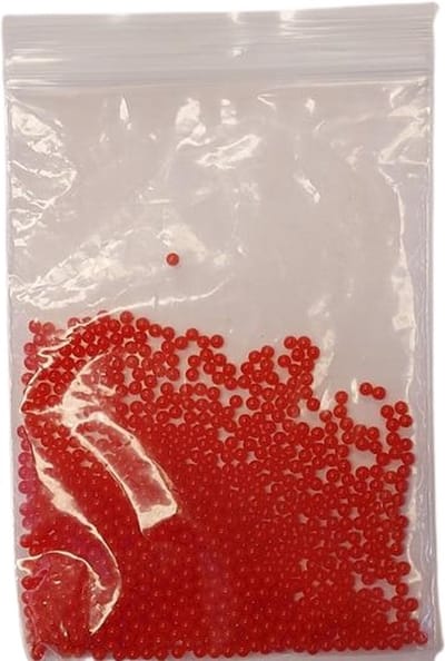 HBX natural living Deco Waterparels rood zakje a 15gr