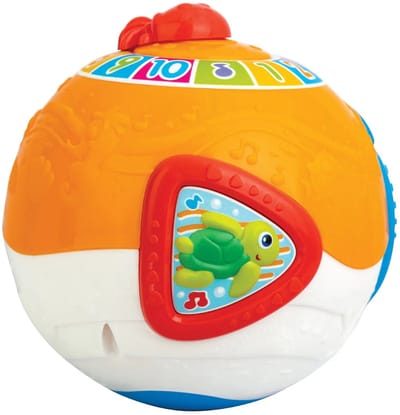 WINFUN Roll ‘N Learn Activity Ocean Ball met leuke geluidjes, vrolijke melodietjes en knipperlicht