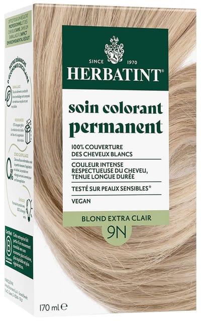 Herbatint Permanente Kleurverzorging 170 ml (Kleuren : 9N Extra Licht Blond)