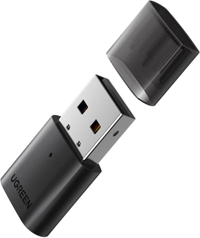 USB Bluetooth-adapter UGREEN CM390 (80889) Nieuwe versie, Zwart