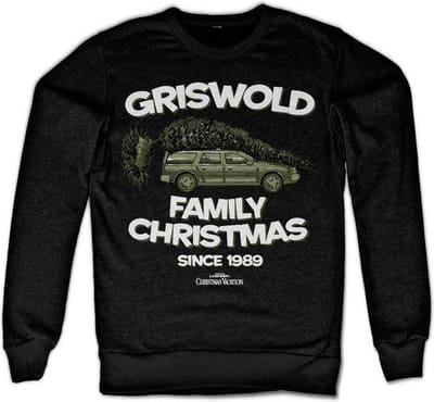 National Lampoon's Christmas Vacation Sweater/trui -S- Griswold Family Christmas Zwart