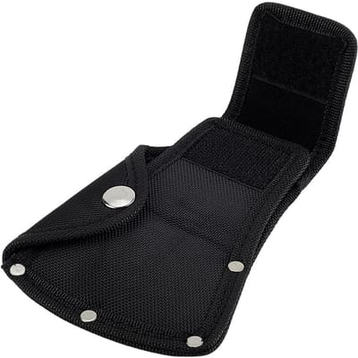 Allecto - Bijl Schede - Outdoor Accessoires - Wasbare Doek - Edge Protector - Geschikt voor Wandelen - Zwart