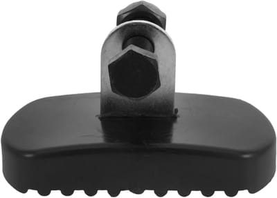 Ladder Voetbeschermers - Trapkussens Vervanging - Vloer Beschermen - Verhoogde Stabiliteit - 9.3x5.5x5 cm - Zwart