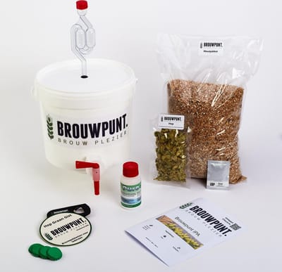 Starterspakket IPA Standaard| Zelf Lekker Bier Brouwen | Bierbrouw pakket | Cadeautip man | Brouwpunt, het startpunt voor bierbrouwers