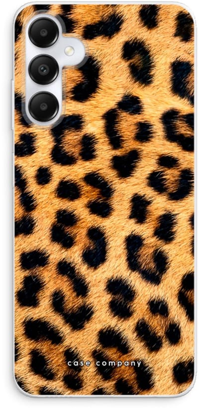 Case Company® - Hoesje geschikt voor Samsung Galaxy A05s hoesje - Luipaard - Soft Cover Telefoonhoesje - Bescherming aan alle Kanten en Schermrand