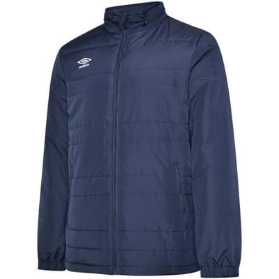 Umbro Heren Club Essential Bench Jacket (Donkere marine)