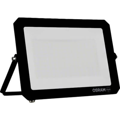 OSRAM HOMELIGHTING FLOODLIGHT LUX 100W 830 BLACK 4099854489860 LED-schijnwerper 100.00 W Lichtkleur (naam): Warmwit