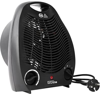 Ventilatorkachel met 2000 W Verwarmingsvermogen en Traploze Thermostaat