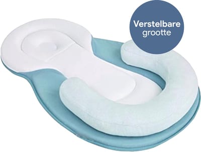 Gadgethal® Verstelbaar Babynestje met Beensteun - Wasmachine Bestendig - Baby Huidvriendelijk