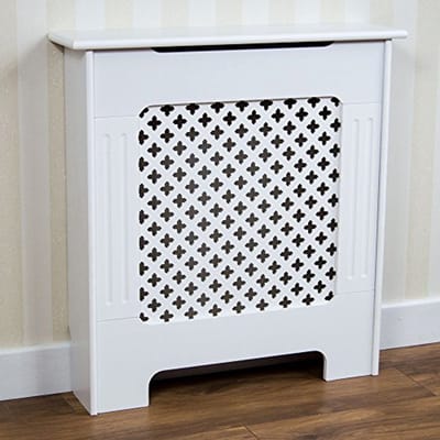 Radiatorbekleding Wit Klein Verwarming Mantel