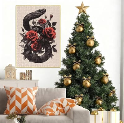 Houten Puzzel - 4000 Stukjes - Ontspanning Thuis - Genummerde Rug - 141x87cm - Roze