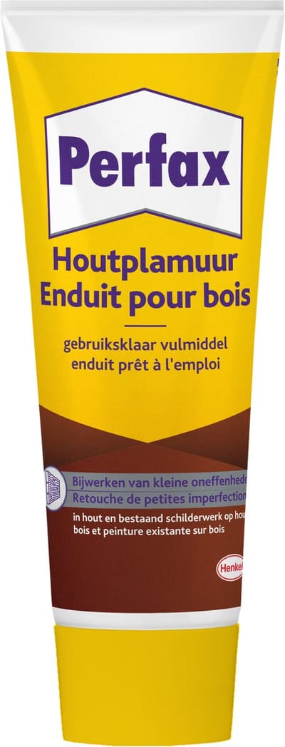 Perfax Houtplamuur 400 g Wit | Hout Restoratie & Vulmiddel | Houtrotvuller voor Binnenhuis Projecten | Rotvuller & Restoratie.