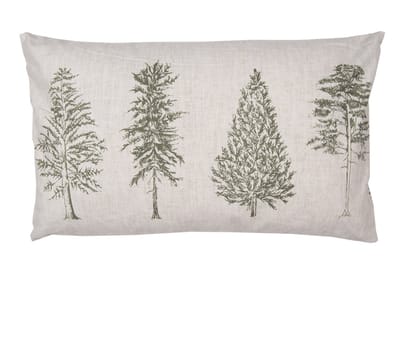Clayre & Eef Sierkussen Beige Synthetisch Kerstbomen