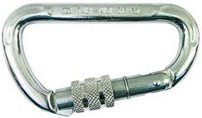 Kong Italy Roestvrij Staal D-vormige Schroefhaak 100 Mm Veelkleurig