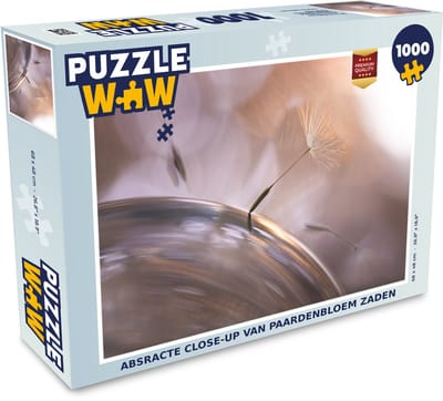 Puzzel Paardenbloem zaden - Abstract - Lucht - Legpuzzel - Puzzel 1000 stukjes volwassenen