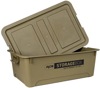 RCG Storage Box Medium 36L - Mat Groen - opbergbox - 60x40x21cm