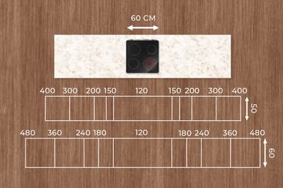 Keukenloper - Loper keuken - Pinguïn - Muziek - Gitaar - Kinderen - Patroon - 180x60 cm - Keukenloper vinyl