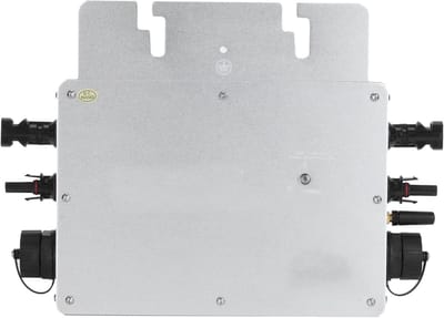 Micro-omvormer - Zonne-omvormer Fotovoltaïsch - Stroom Opwekken - Waterdicht Sinusapparatuur - 230V - Zilver