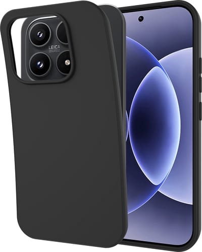 Cazy hoesje geschikt voor Xiaomi 17 Hoesje Siliconen - Flexibele Case - Zwart