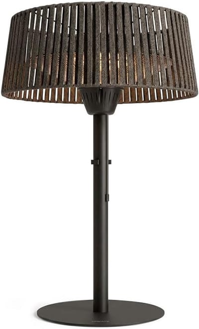 Terrasverwarmer - Warmtestraler Buiten - Buiten Verwarmen - Snel Infrarood - 1500 Watt - Zwart