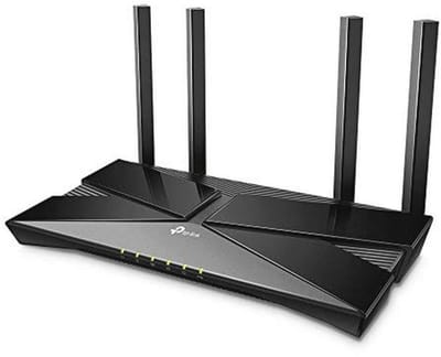 Wifi 6 AX1800 Dual Band Router met 5 Gigabit Poorten en Quad-Core CPU