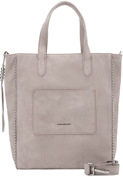 FREDsBRUDER Leren Schoudertas All About Beads Shoulderbag Chai Latte Oud roze