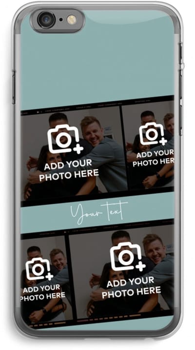 Gepersonaliseerd - Case Company® - Hoesje geschikt voor iPhone 6 PLUS / 6S PLUS hoesje - Filmrol N°2 - Soft Cover Telefoonhoesje - Bescherming aan alle Kanten en Schermrand