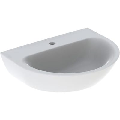 Geberit Renova washbasin 60 x 48 cm with tap hole without overflow 500.599.01.1