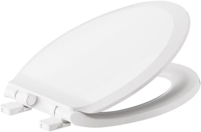 Transitional toiletbril met langzame sluiting - Wit