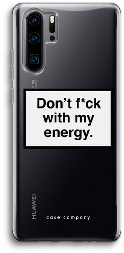 Case Company® - Hoesje geschikt voor Huawei P30 Pro hoesje - My energy - Soft Cover Telefoonhoesje - Bescherming aan alle Kanten en Schermrand