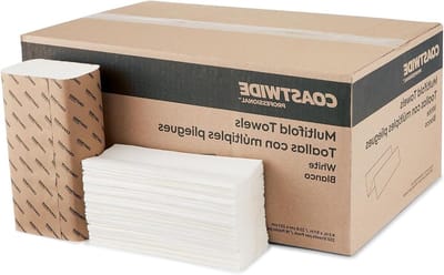 Papieren Handdoeken - Keukenpapier Wit - Hygiënisch Werken - 1-Laags Ontwerp - 4000 Vellen - Wit