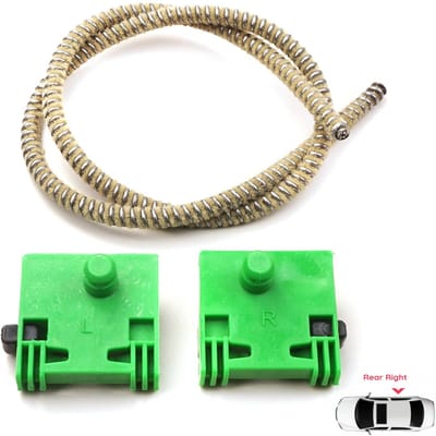BWR472 Reparatieset voor elektrische raammechanisme, rechterachterdeur voor Renault Laguna MK2 Espace MK4 5 Scenic MK1 Vel Satis 8200000558