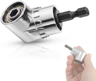 Hoekboorhouder voor Power Tools, 105 Graden Hex Shank, Geschikt voor Schroefbevestigingen en Boren