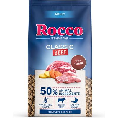 Rocco Adult Rundvlees met Lam - Dubbelpak 2 x 10 Kg